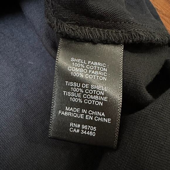 LA VIE REBECCA TAYLOR Poplin Blouse Black Ruched Sleeve V-Neck Bow - Picture 9 of 12